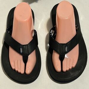 Vans Black Thong Sandals